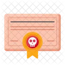 Death Certificate  Icon