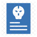 Death Certificate  Icon