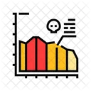 Chart Rate Mortality Icon