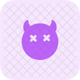 Death Devil Emoji Icon