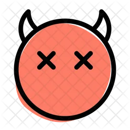 Death Devil Emoji Icon
