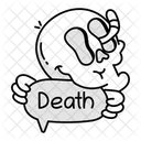 Death Chat Message Icon