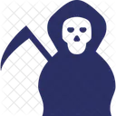 Death Death With Scythe Ghost Icon