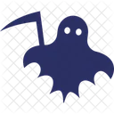 Death Death With Scythe Ghost Icon