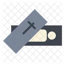 Death Commemorate Coronavirus Icon