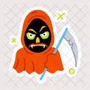 Grim Costume Death Reaper Reaper Scythe Icon