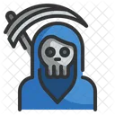 Death Scythe Reaper Spooky Icon