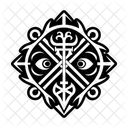 Death Sigil Alchemical Pagan Icon