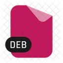 Deb Debian Softwarepaket Format Dokument Symbol