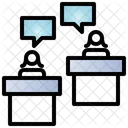 Debate Election Dispute Icon