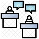 Debate Election Dispute Icon