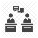 Debate Speech On Air Icon