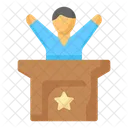 Debate Public Speech Icon