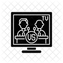 Icone Preto Glifo Icon