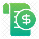 Debenture Paper Banking System Icon