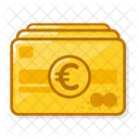 Debit Card Eur Credit Draw Icon