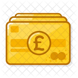 Debit Card Pound  Icon