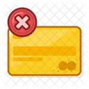 Debit Card Remove  Icon