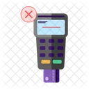 Debit Failed Payment Card Icon