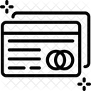 Kreditkarte Debitkarte Zahlungskarte Symbol