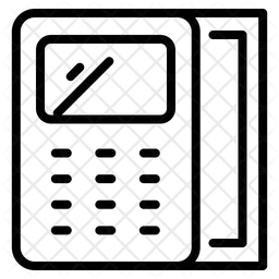 Caixa eletrônico de débito  Ícone