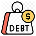 Loan Debt Banking Icon