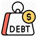 Loan Debt Banking 아이콘