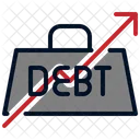Debtcrissis Crisis Recession Icon