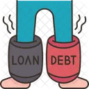 Debt Loan Trap Symbol