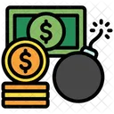 Crisis Finance Economy Icon