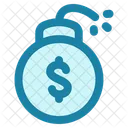 Debt Financial Money Icon