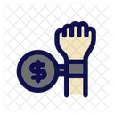 Debt Handcuff Loan Icon