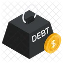 Debt Loan Financial Obligation Icon