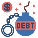 Debt Loan Money Icon