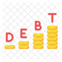 Debt money  Icon
