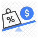 Debt Ratio  Icon