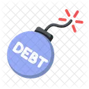 Debt risk  Icon