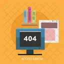 Accesso Errore Sito Web Icon