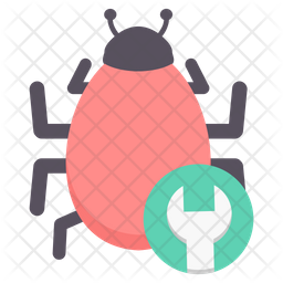 Debug Icon - Download in Flat Style