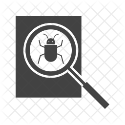 Debugging Icon - Download in Glyph Style