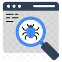 Bug Testing Bug Analysis Debugging Icon