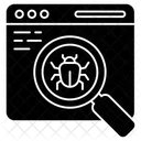 Bug Testing Bug Analysis Debugging Icon