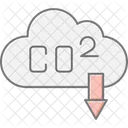 Decarbonization Lineal Color Icon Icon