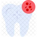 Decayed Tooth Teeth Icon