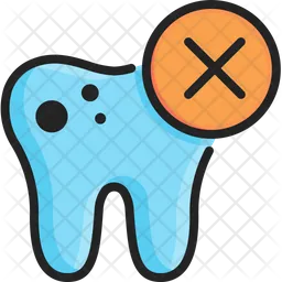 Decayed teeth  Icon