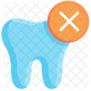 Decayed Teeth Dental Care Icon