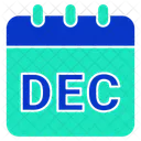 December Winter Month Icon