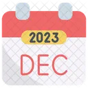 December 2023 Calendar Symbol
