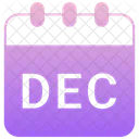 December Winter Month Icon