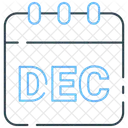 December Winter Month Icon